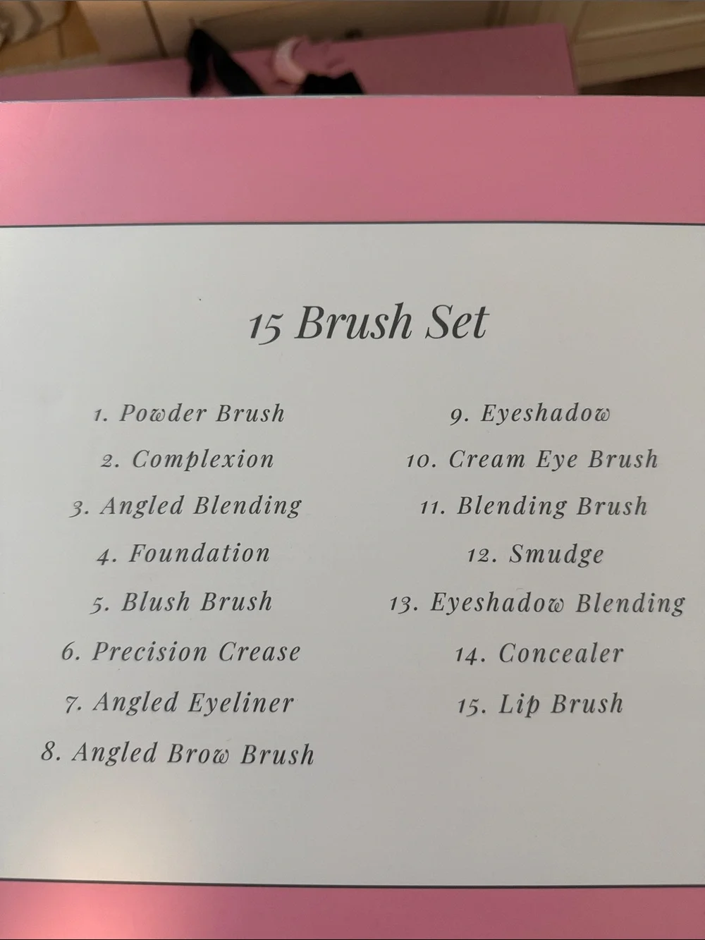 NIB Yafa Shimmer and Shine Beauty 22-Piece Bling Makeup Brush and Accessory Set